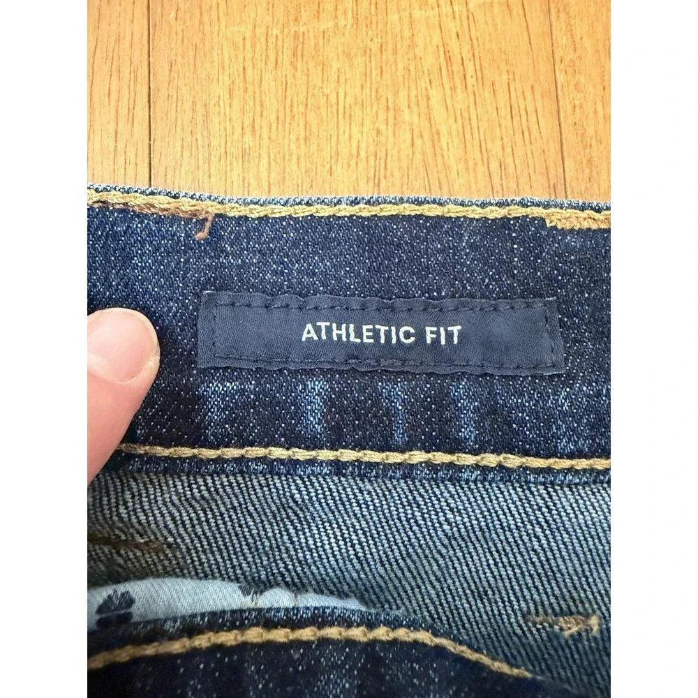 Lucky Brand Men's Jeans 50x32 Athletic Fit Big & Tall Dark Wash Stretch Denim